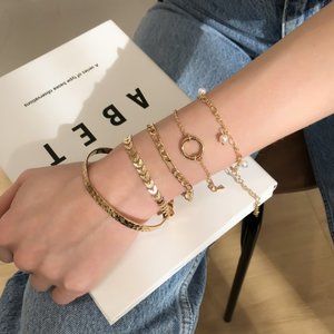 Layered Gold Bracelet